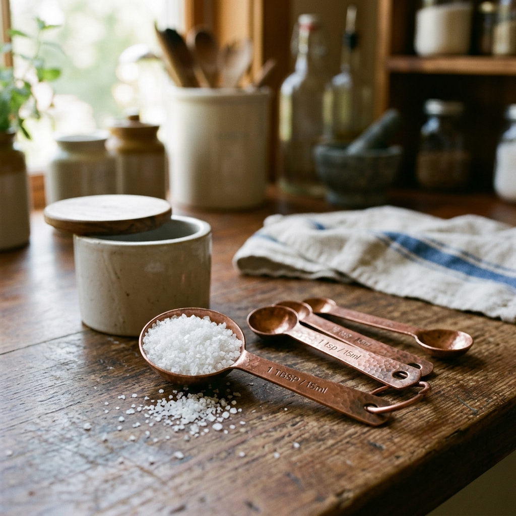 Spoons and cup measuring set